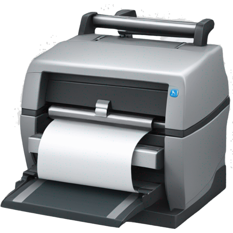 automatic document cutter emoji