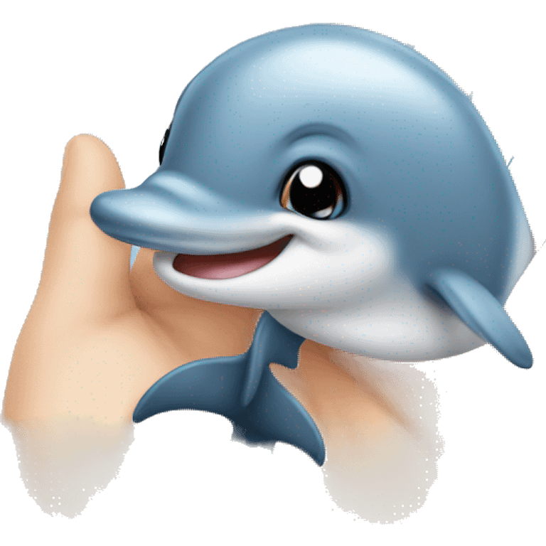 Baby dolphin emoji