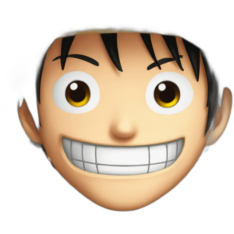 Luffy one piece emoji