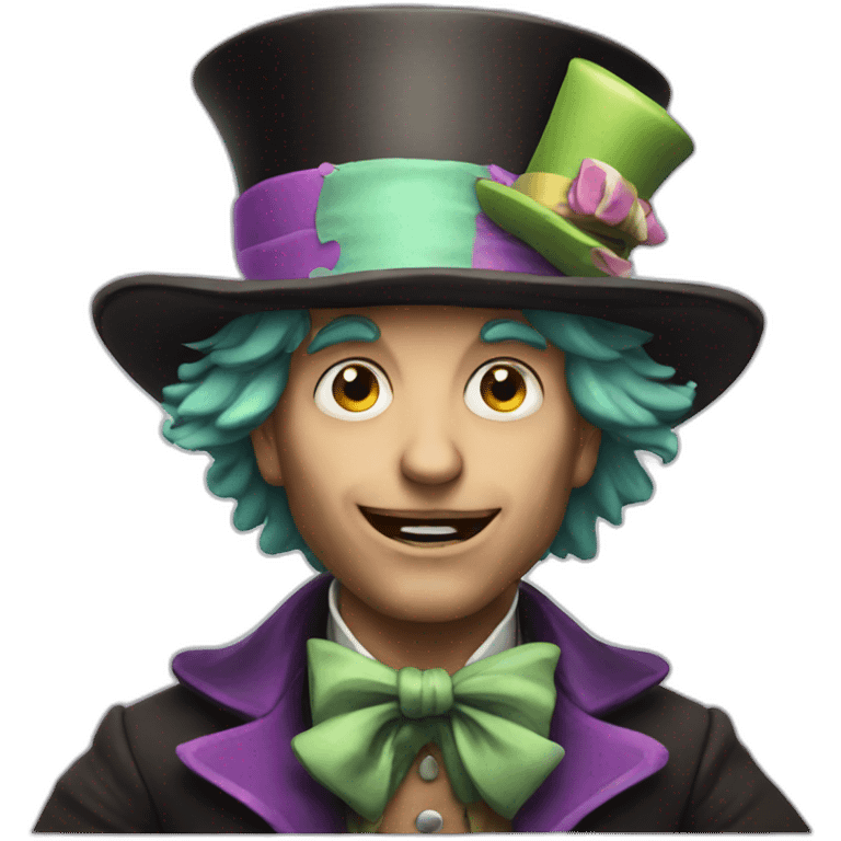 Mad hatter emoji