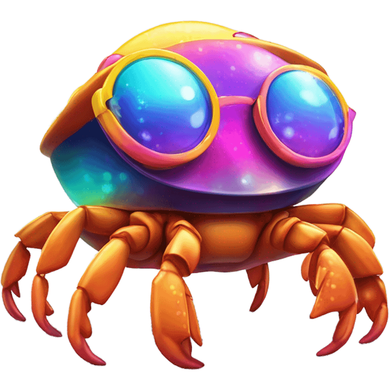 disco crab who was out too late last night emoji