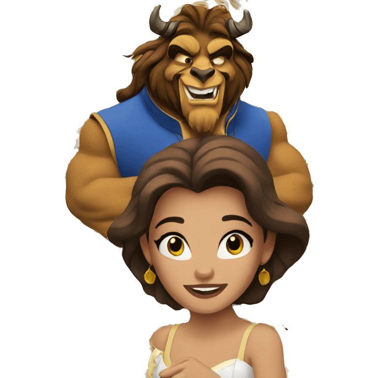 beauty and the beast  emoji