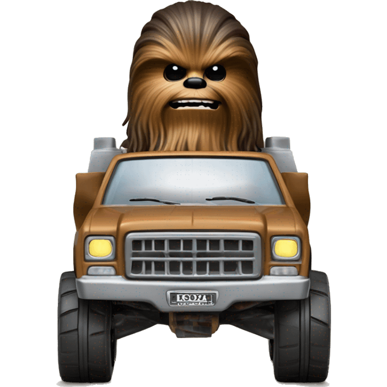 Hot wheels Chewbacca CGW39 truck  emoji