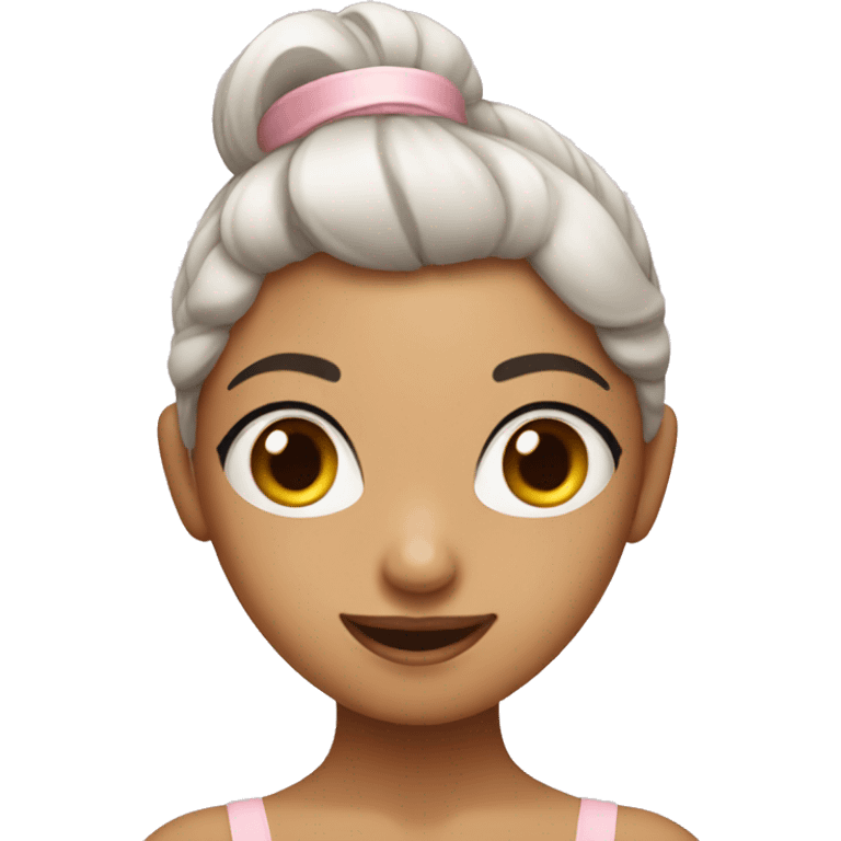 Cute ballerina  emoji