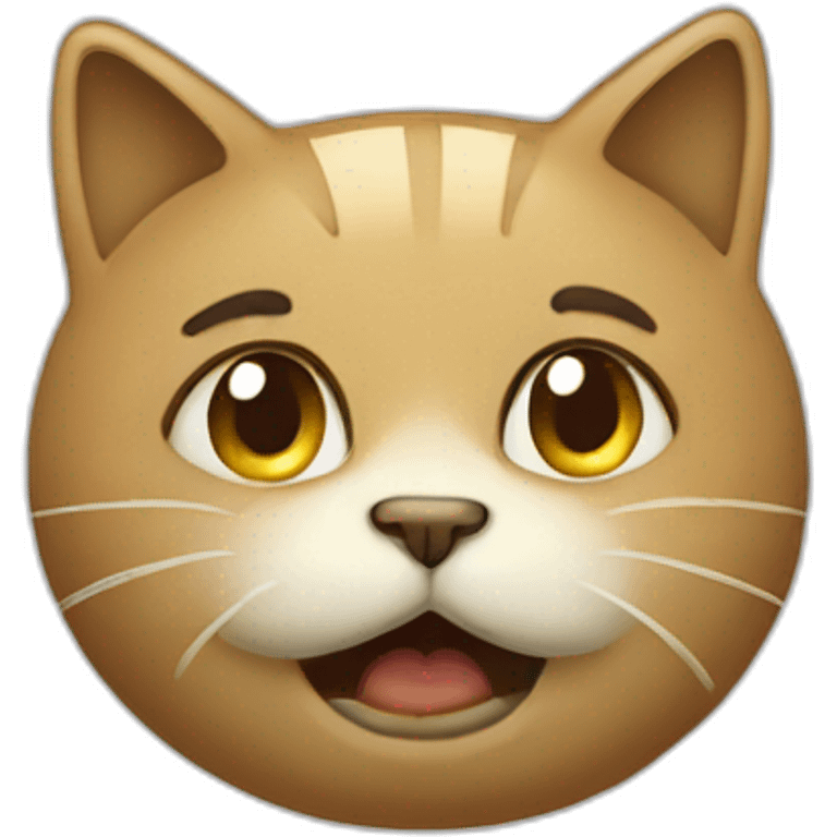 Un chat qui pleure emoji