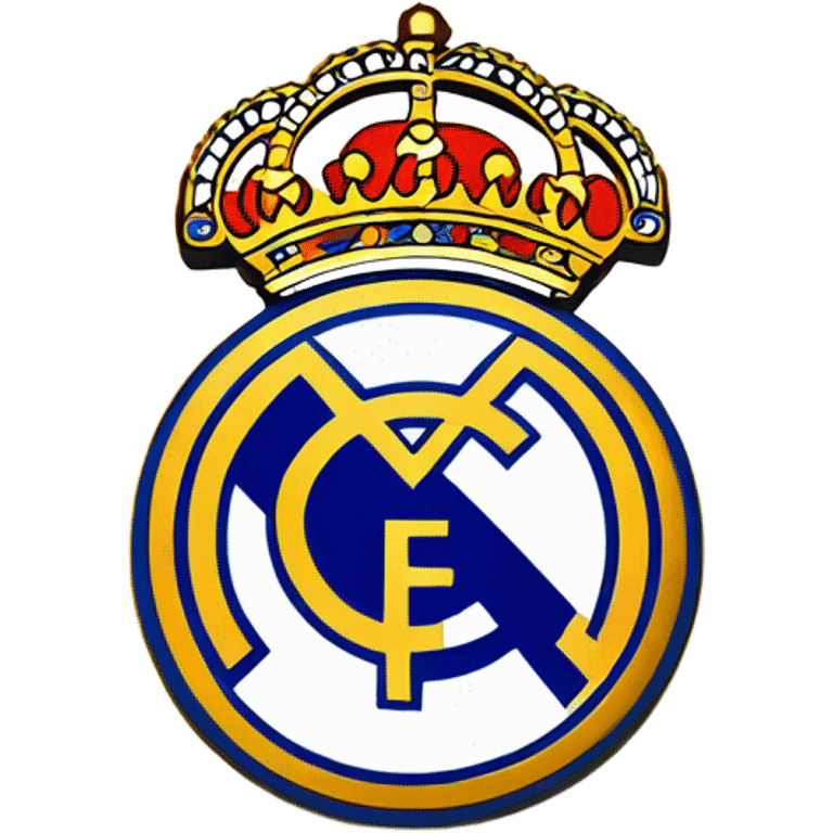 Real Madrid escudo real emoji