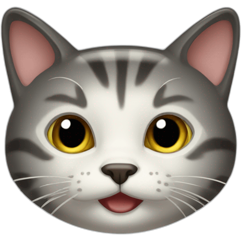 anthropomorphic gelatin cat emoji