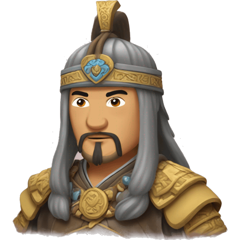 Genghis Khan love emoji