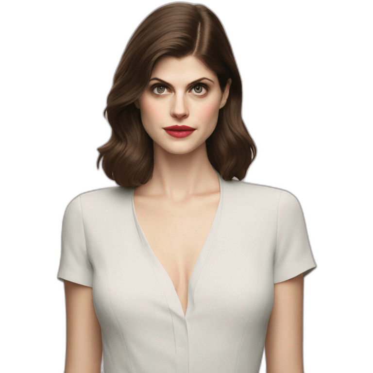 alexandra daddario emoji