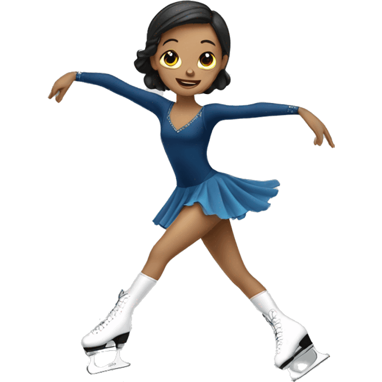 Figure skating dance emoji