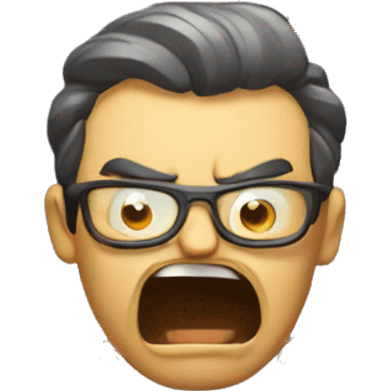 Angry Web developer  emoji