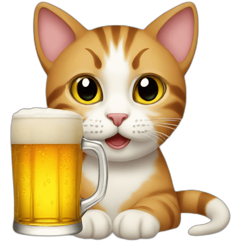 cat-drink-beer emoji