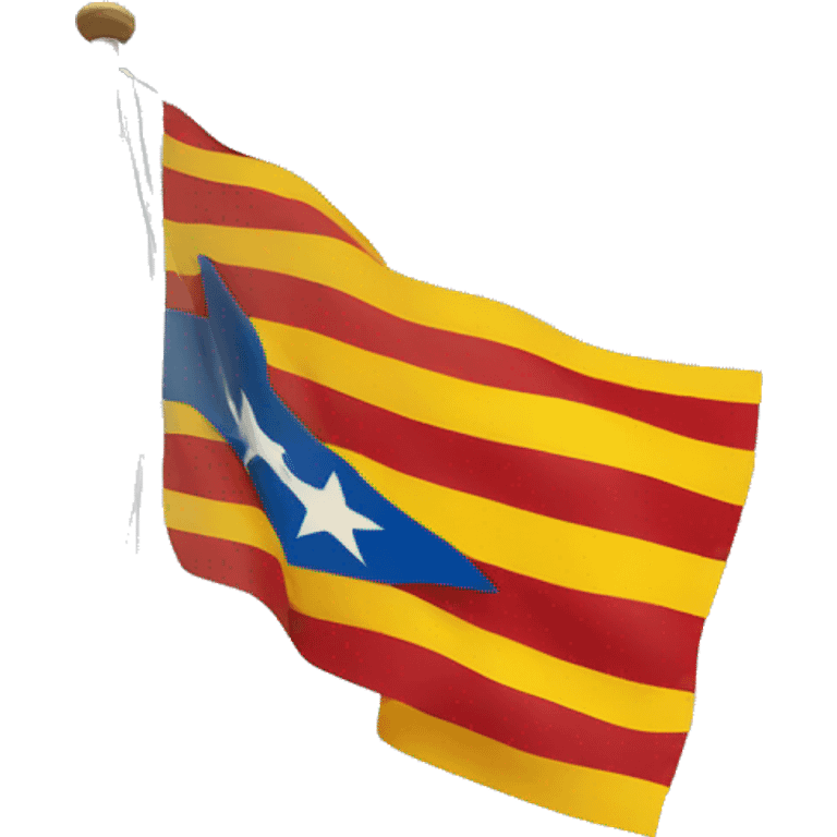 Flag of Catalonia emoji