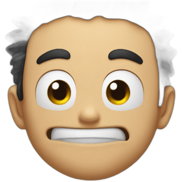 Caca sur luffy emoji