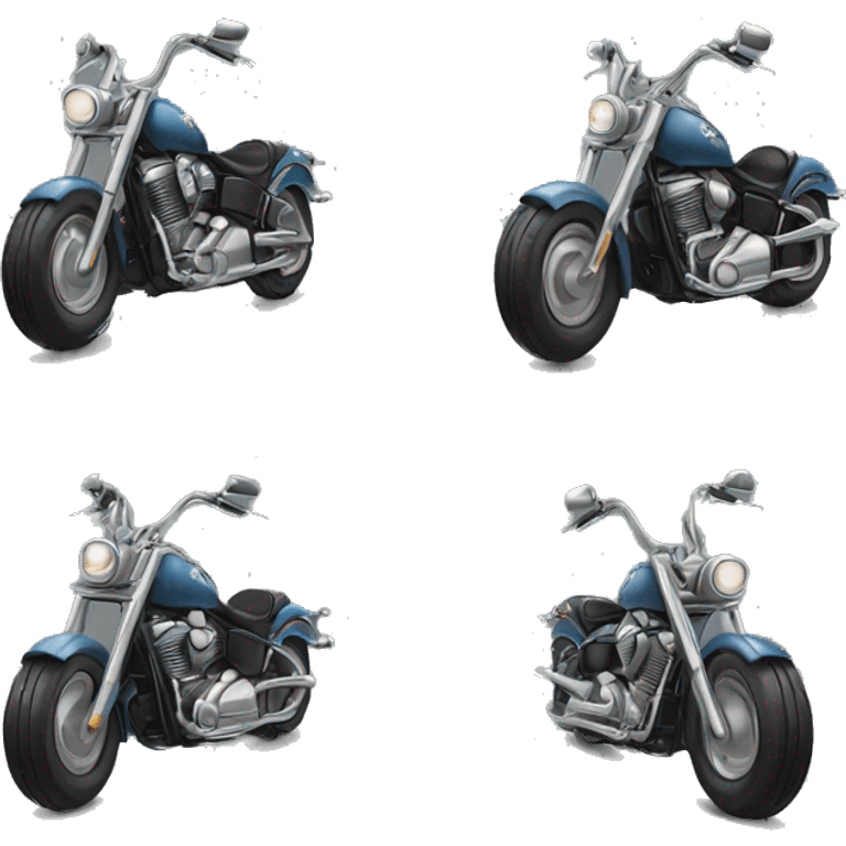 Rock and roll motorcycle  emoji