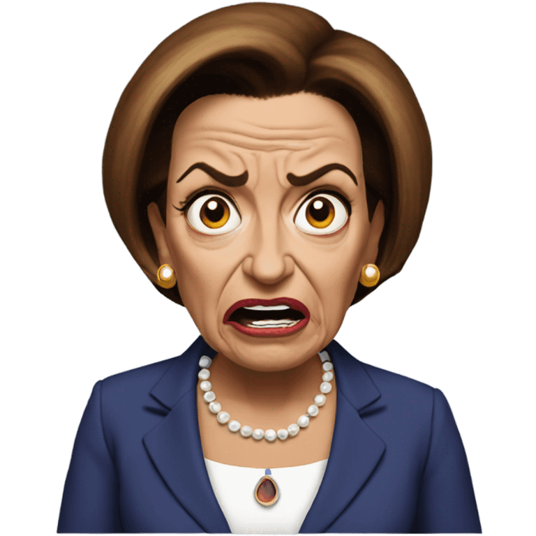 Angry pelosi emoji