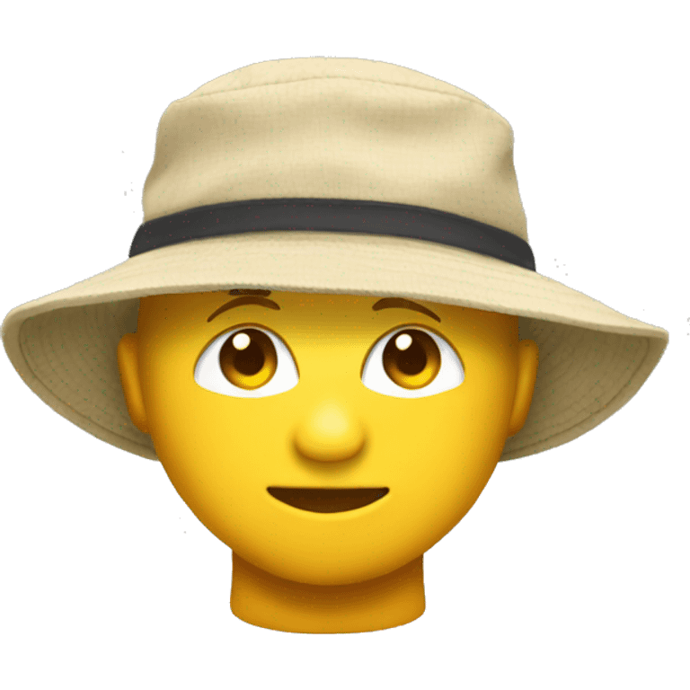 buff sun bucket hat emoji