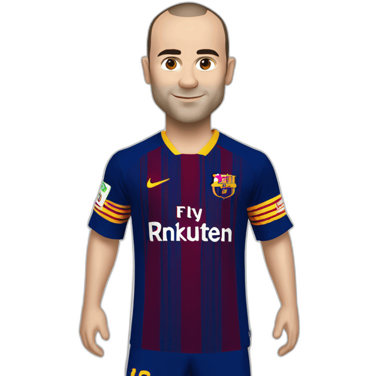 andres iniesta emoji