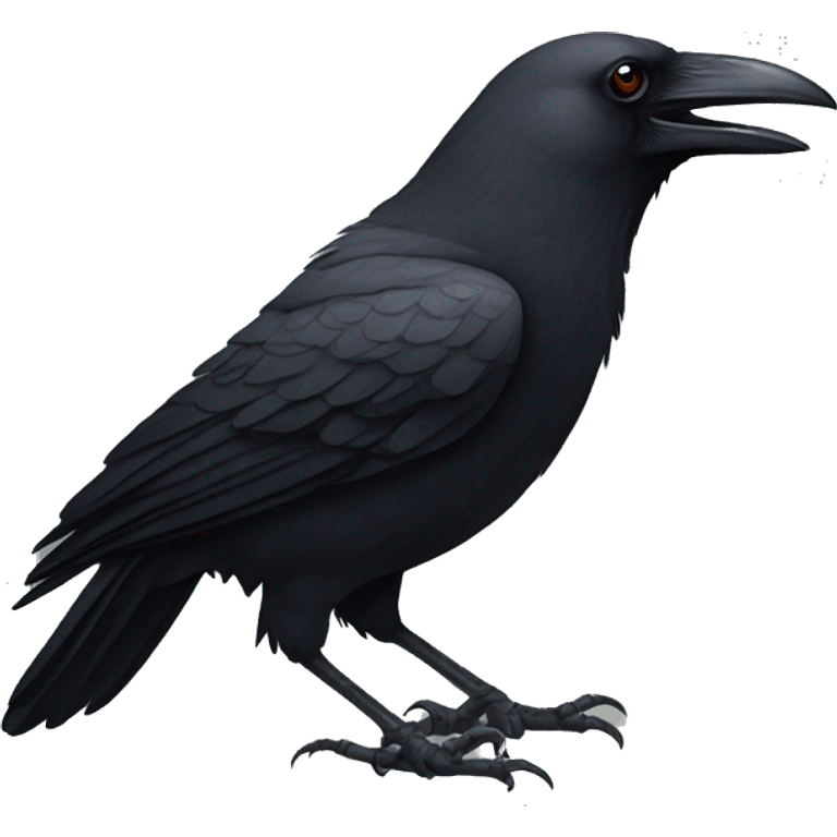 Crow emoji