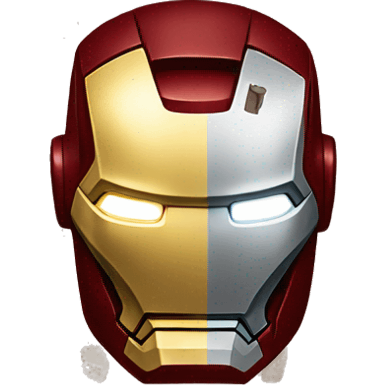 Iron man showing cross emoji