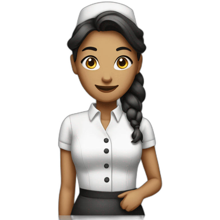 waitress emoji