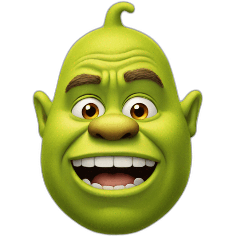 Shrek fart emoji