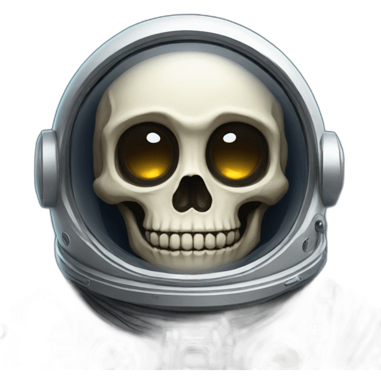 skeleton astronaut emoji