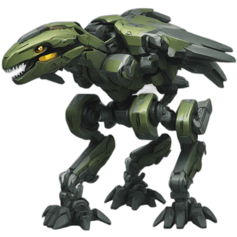 mecha raptors emoji