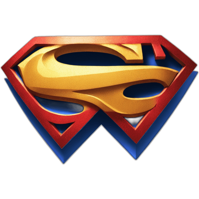 superman logo with Z emoji