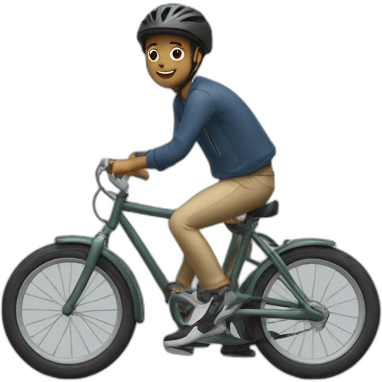 boy bike emoji