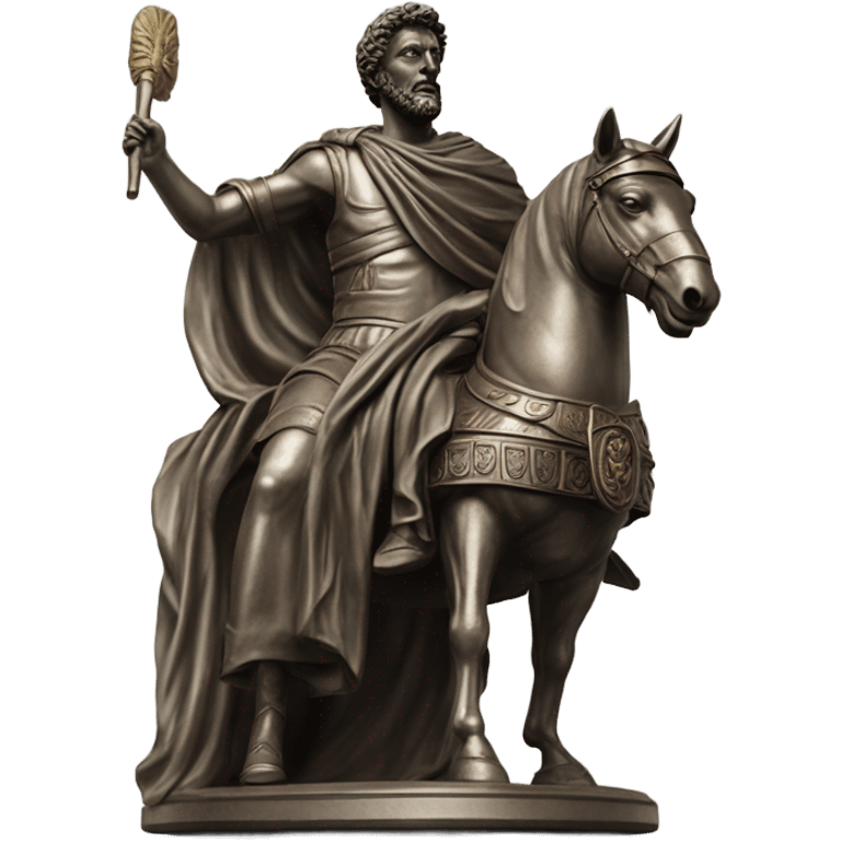 statue of Marcus Aurelius emoji