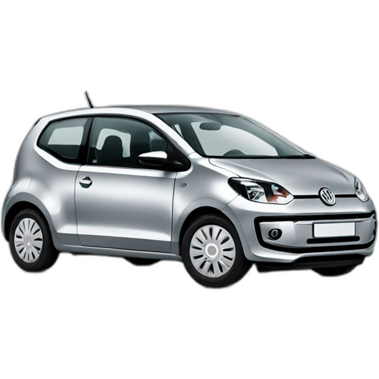 Silver VW UP! emoji