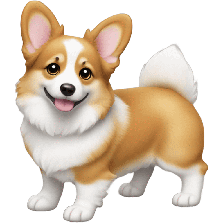 Corgi puppy emoji