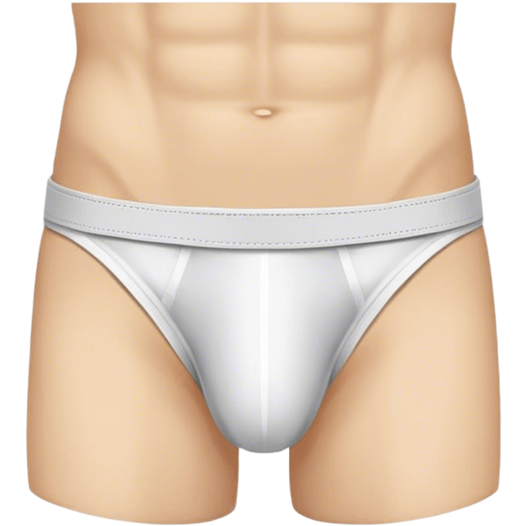 White floating jockstrap emoji