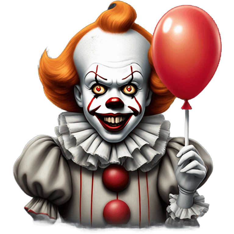 Pennywise smoking  emoji