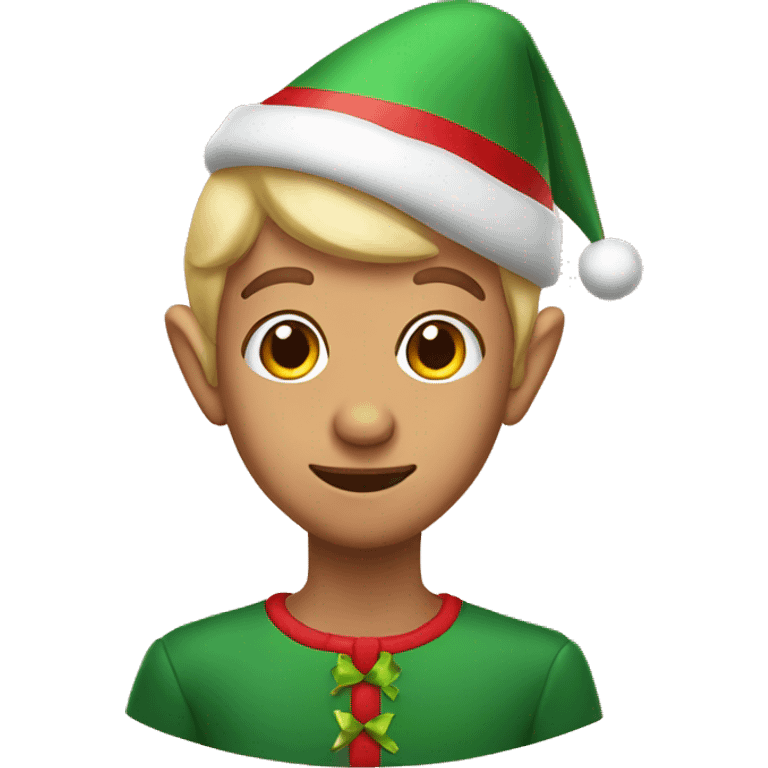 christmas elf  emoji