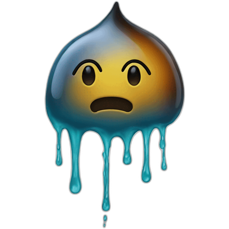 Drippy emoji