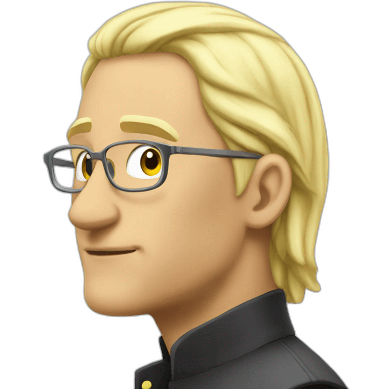 Lepen side view emoji