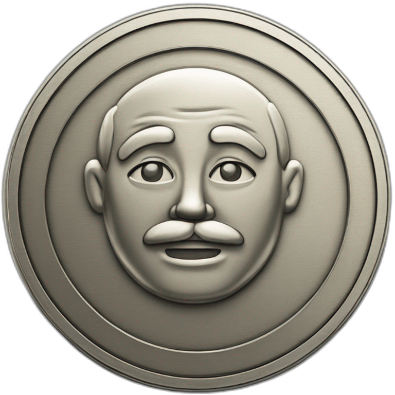 Coin Russian rubl emoji