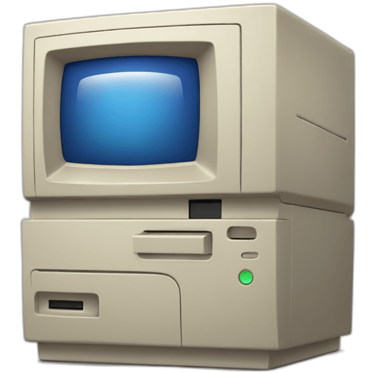 apple Macintosh 128K emoji