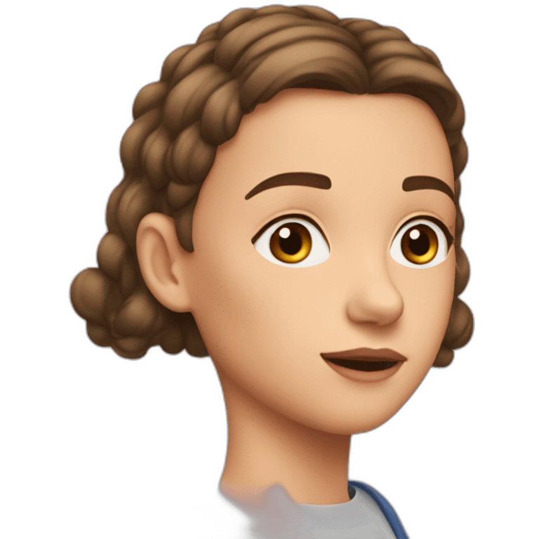 Millie bobby briwn emoji