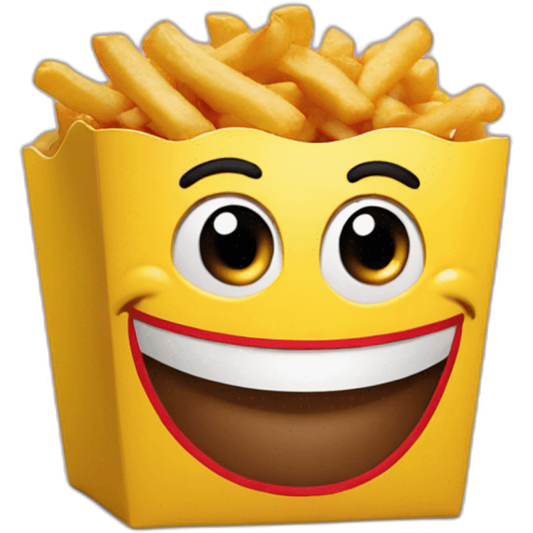 Happy meal emoji