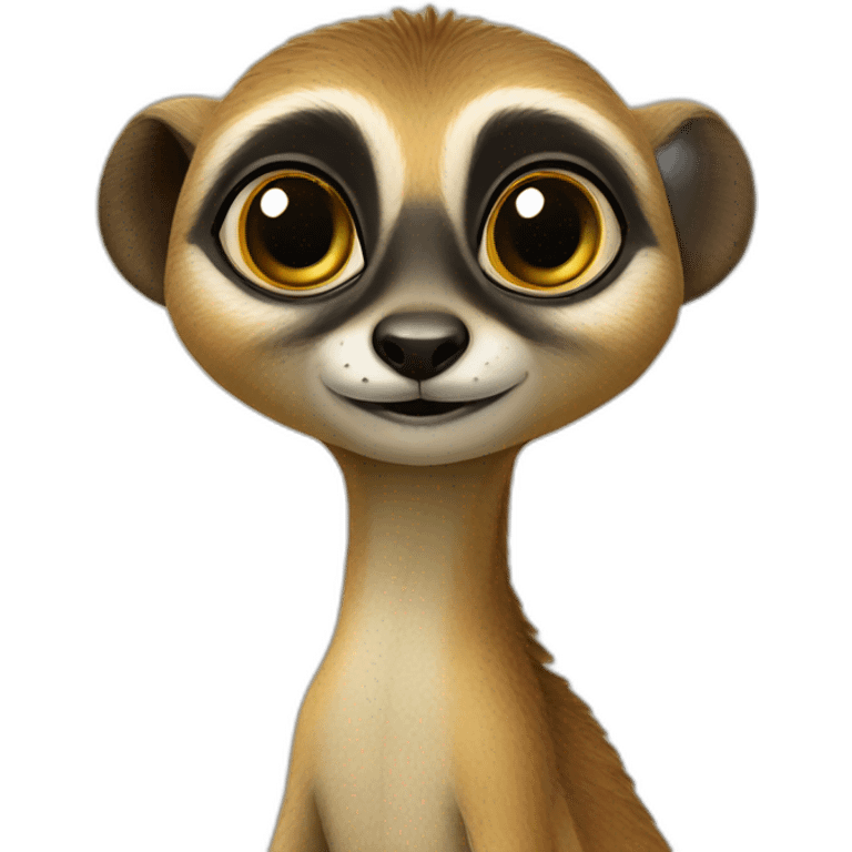 Suricate amoureux emoji