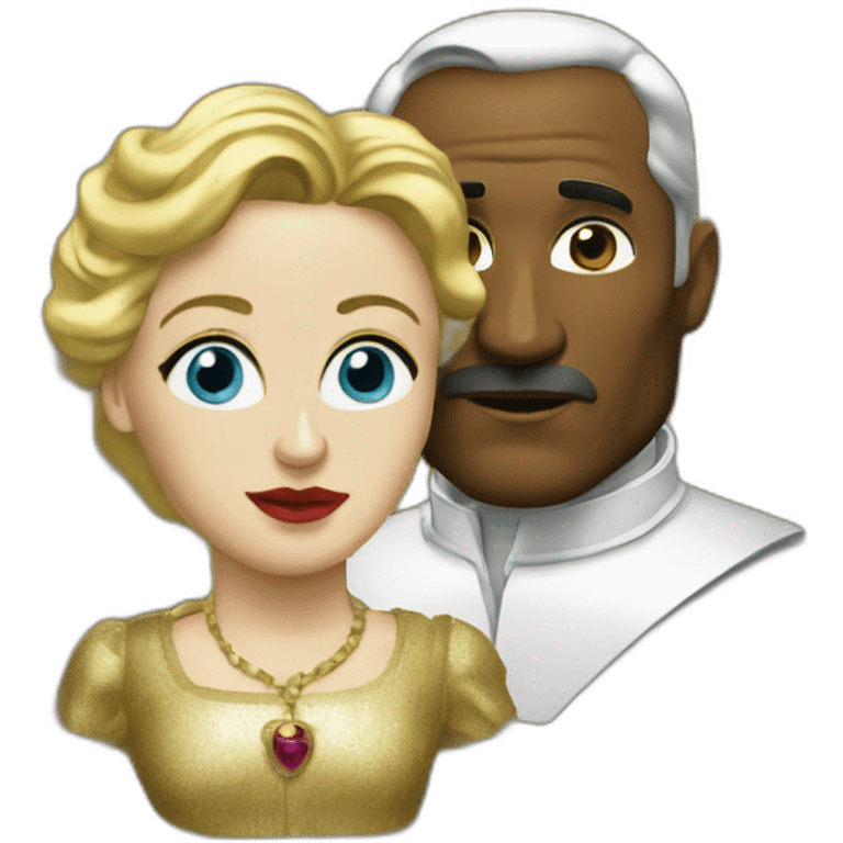 Goldman et Madonna emoji