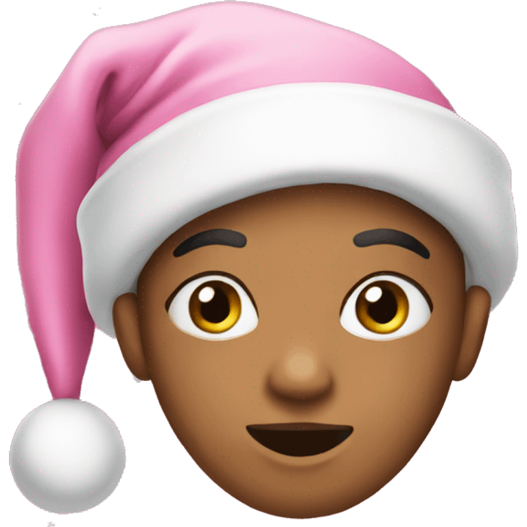 Pink Christmas  emoji