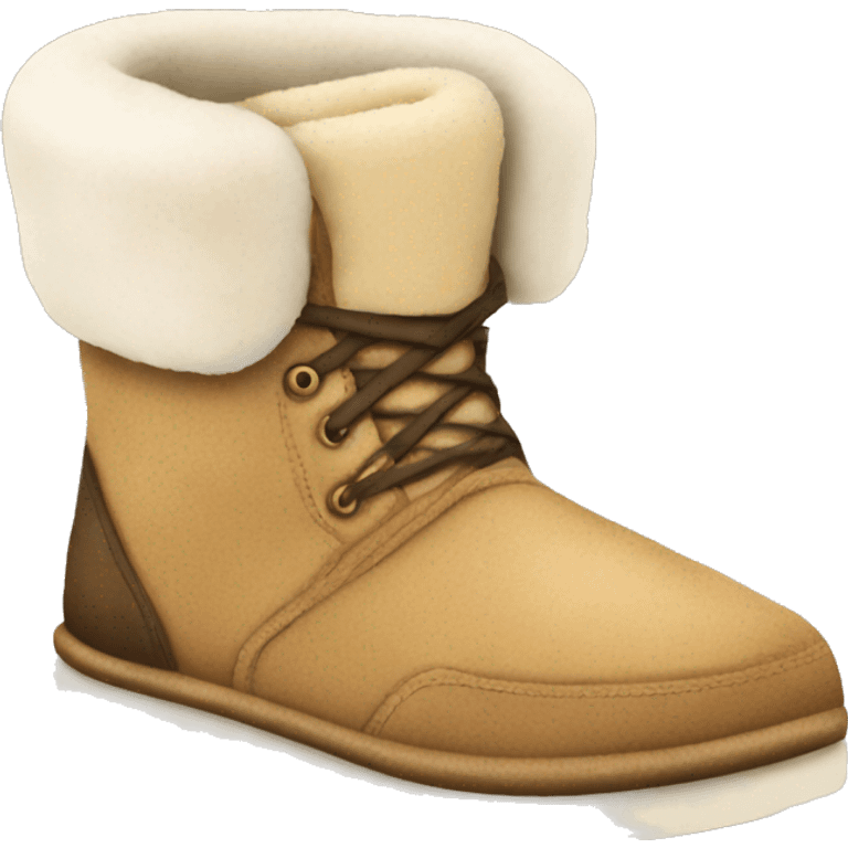 House shoe ugg  emoji