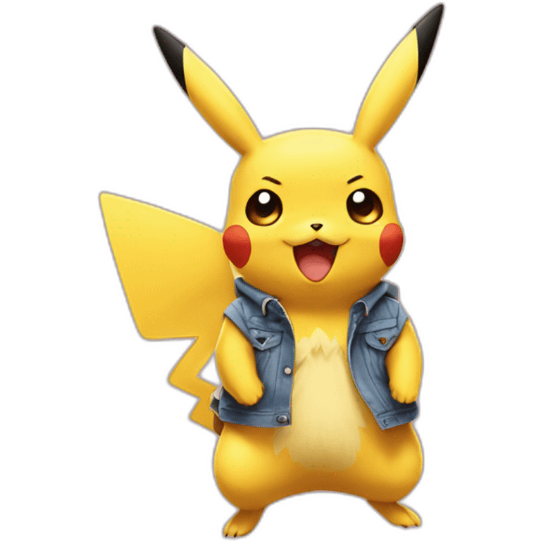 pikachu feliz fofo emoji