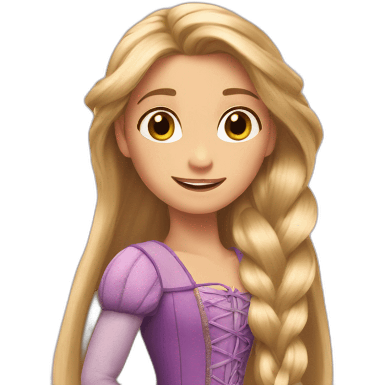 rapunzel emoji