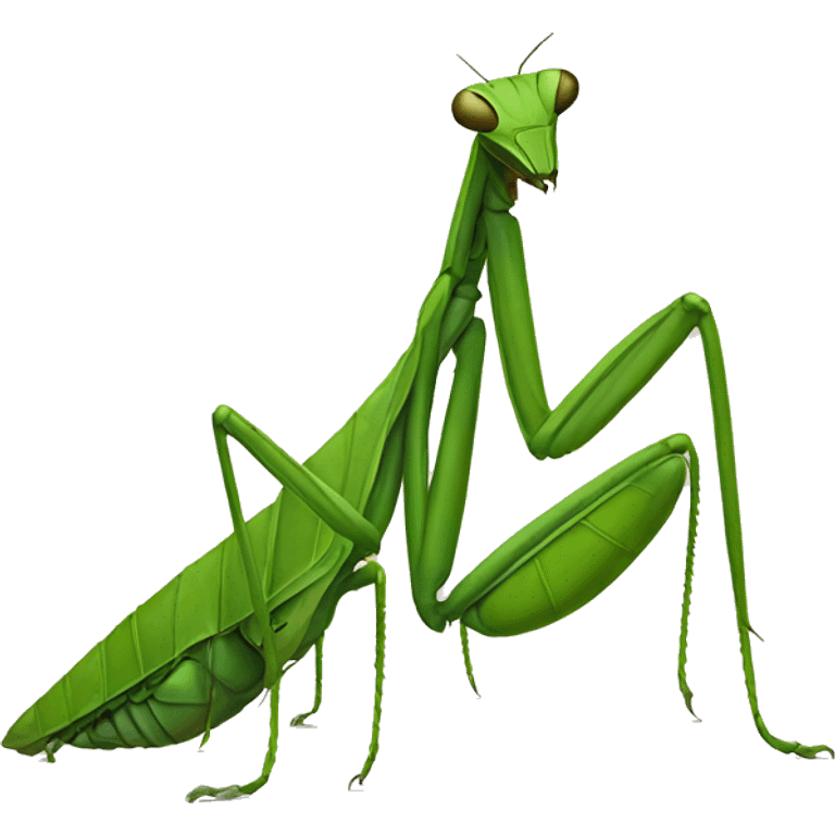 Praying mantis emoji