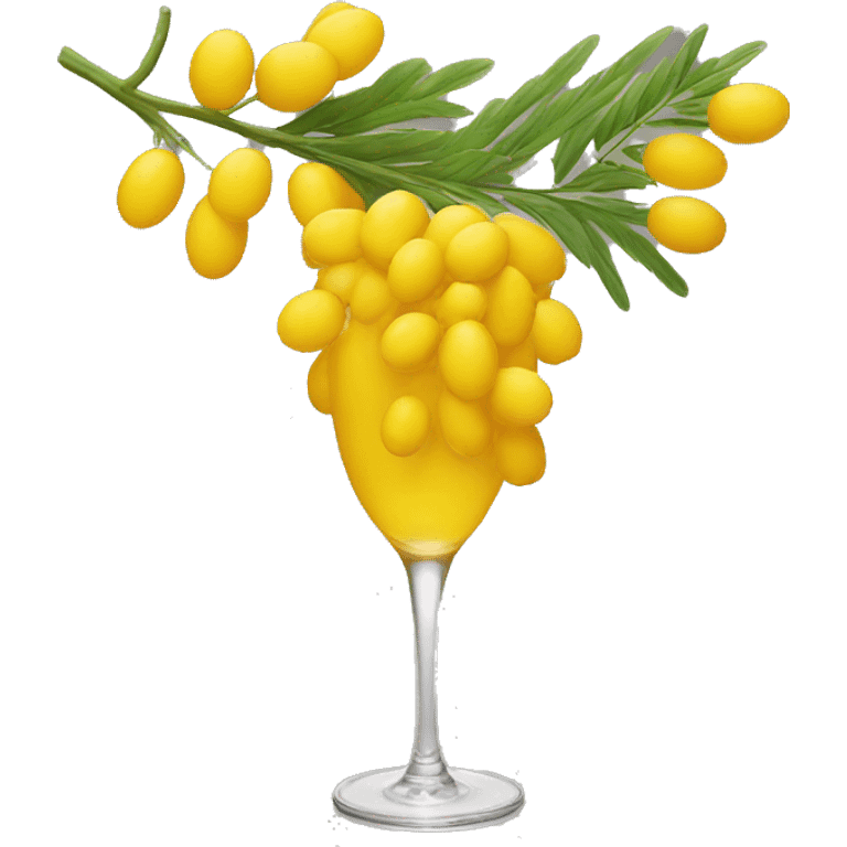 Bernini mimosa emoji